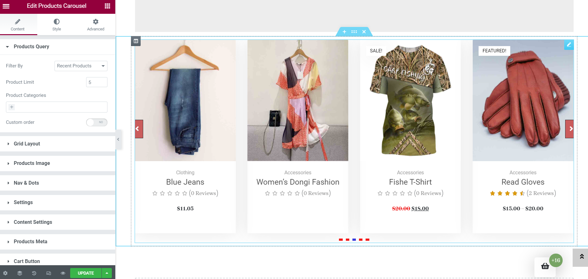 Magical Products Display – Elementor Products Widgets For WooCommerce