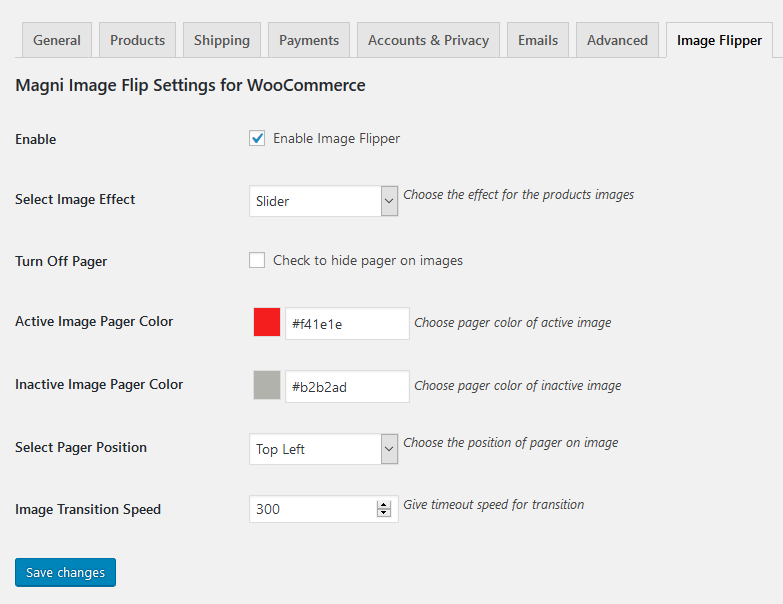 Magni Image Flip For WooCommerce