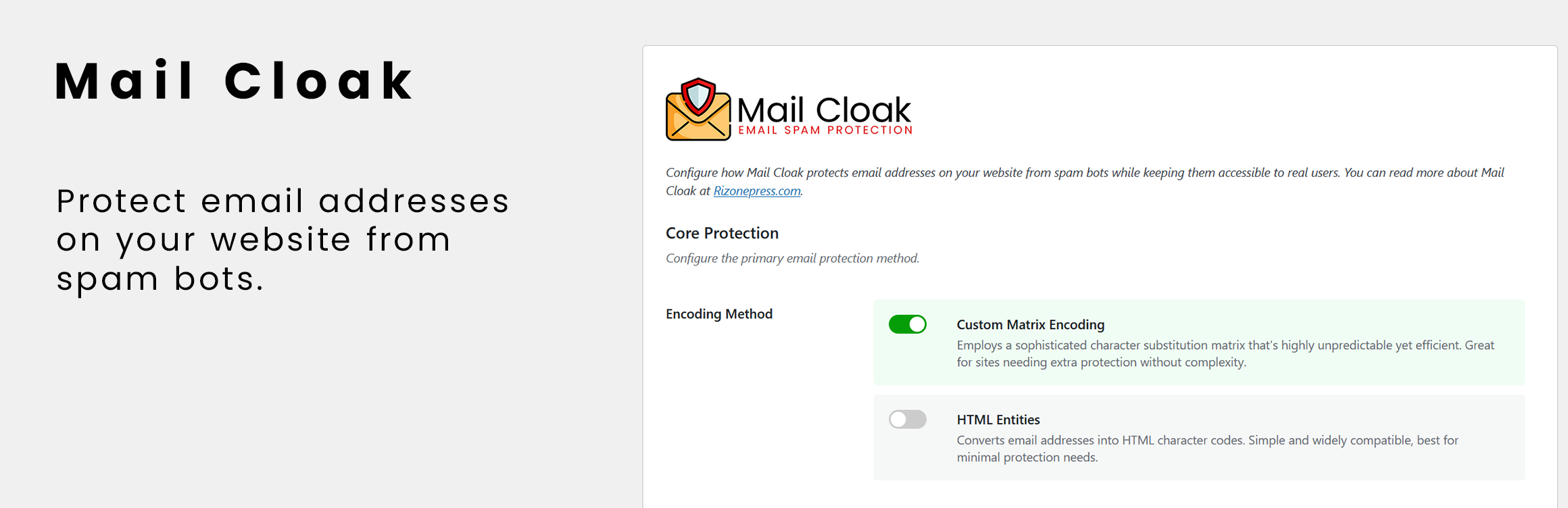 Mail Cloak
