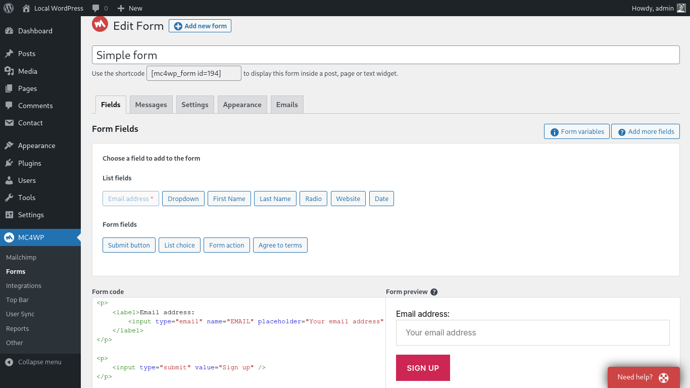 Add a Checkbox-Type Field to Checkout using Register Helper