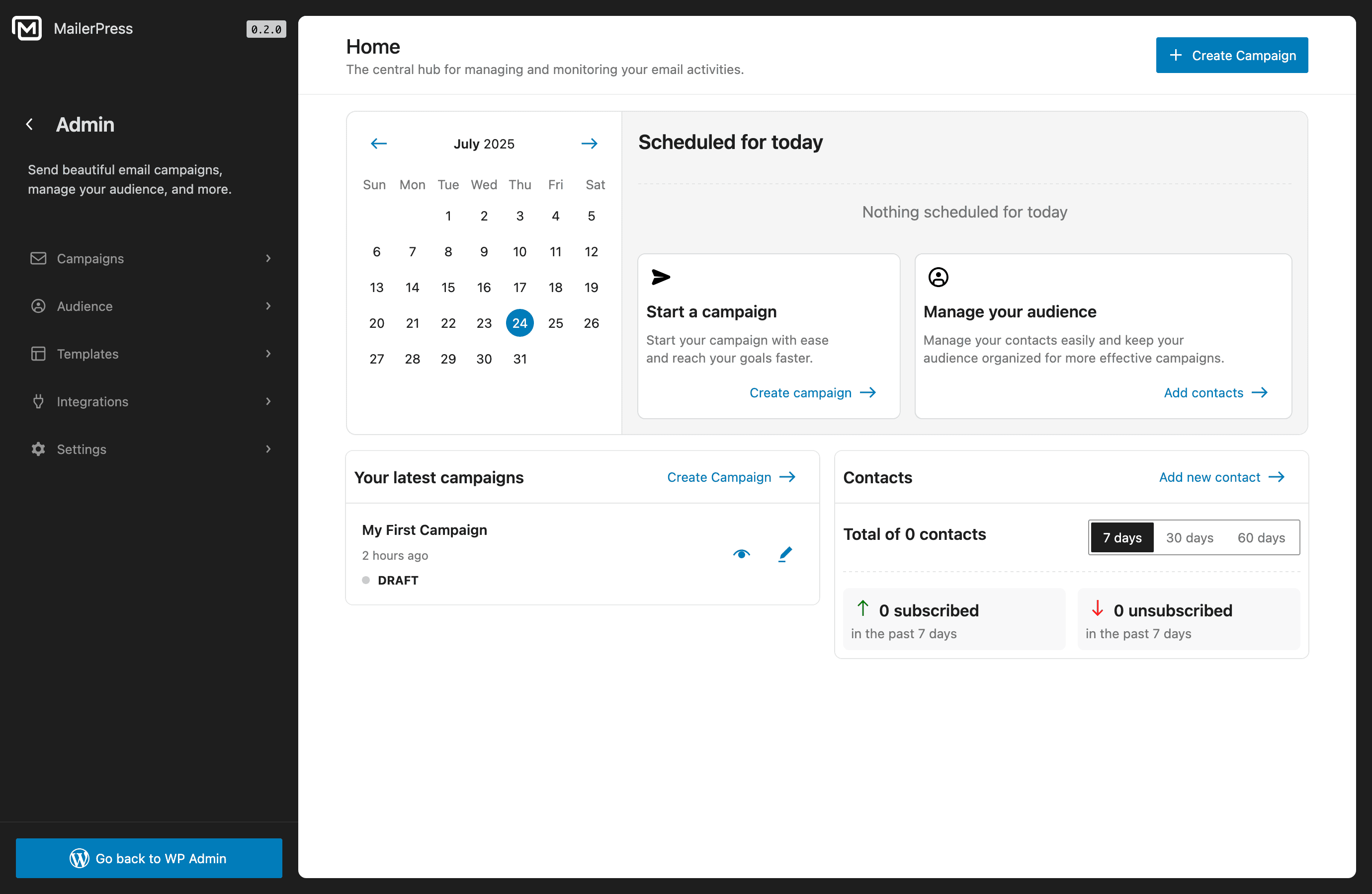 MailerPress &#8211; Send Beautiful Email Campaigns - Screenshot 1