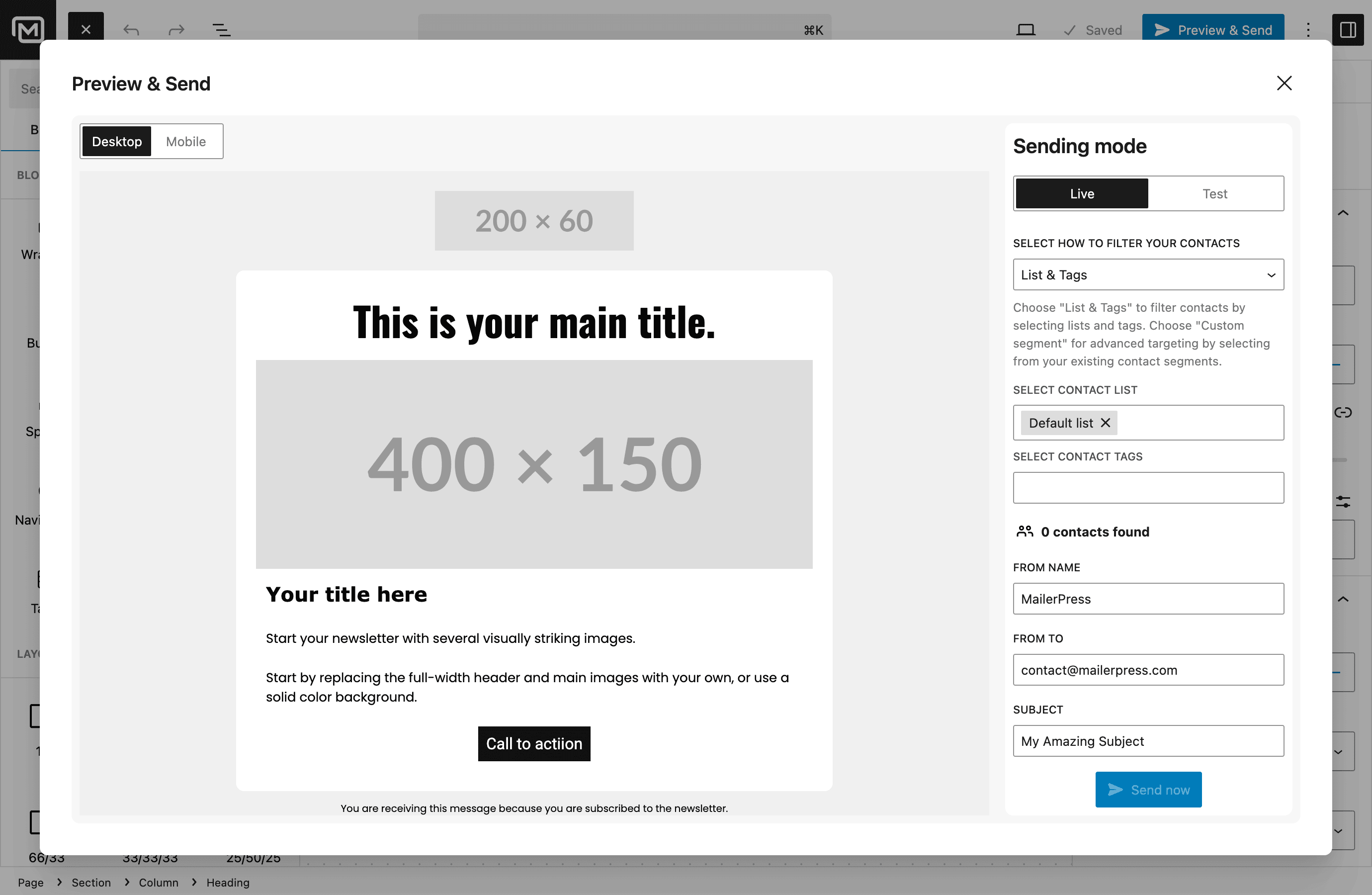 MailerPress &#8211; Send Beautiful Email Campaigns - Screenshot 2