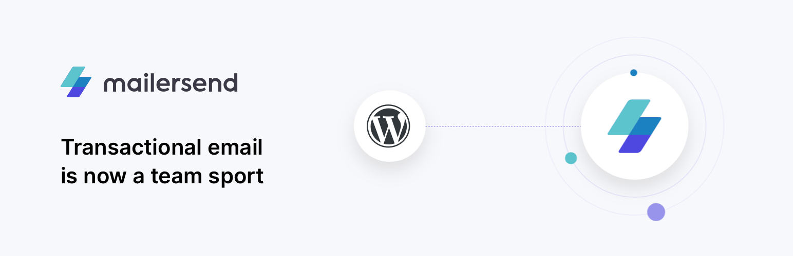 WordPress 外掛 MailerSend – Transactional emails for WooCommerce 的封面圖片。