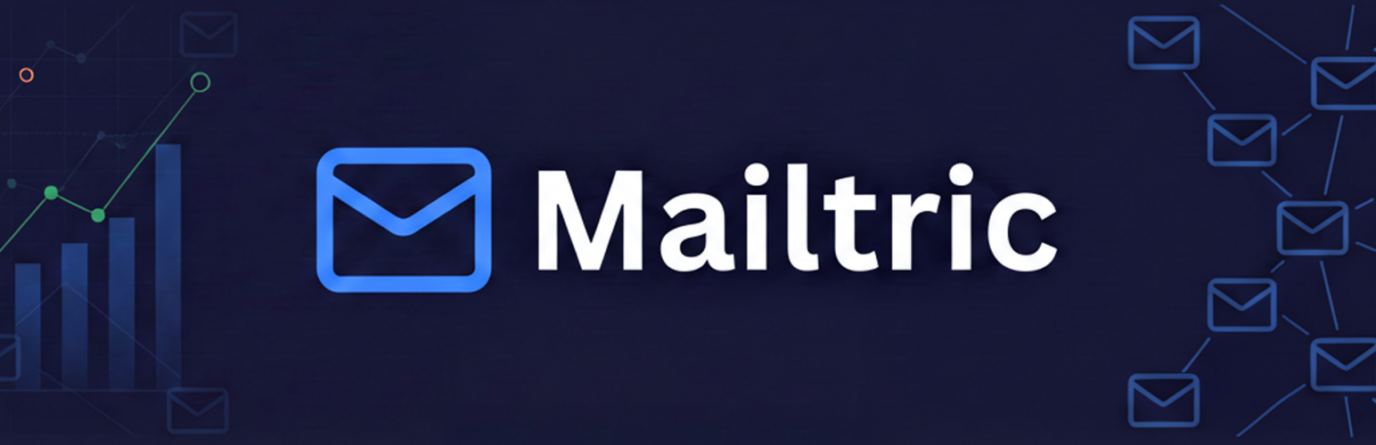 WordPress 外掛 Mailtric 的封面圖片。