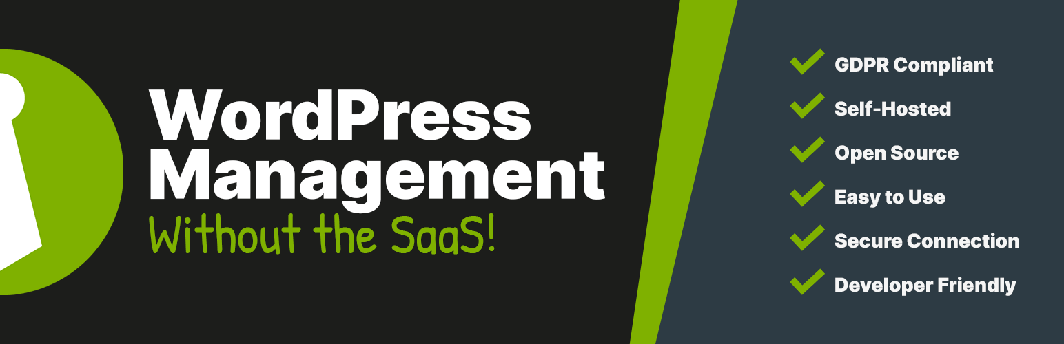 WordPress 外掛 MainWP Dashboard: WordPress Management without the SaaS 的封面圖片。