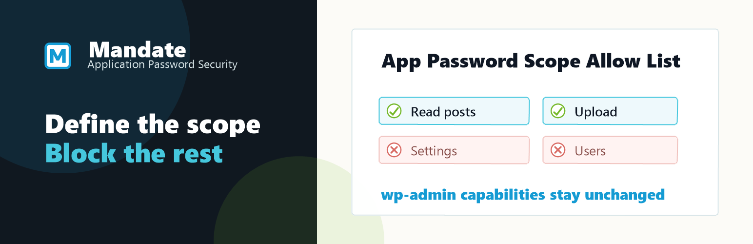 Mandate App Security