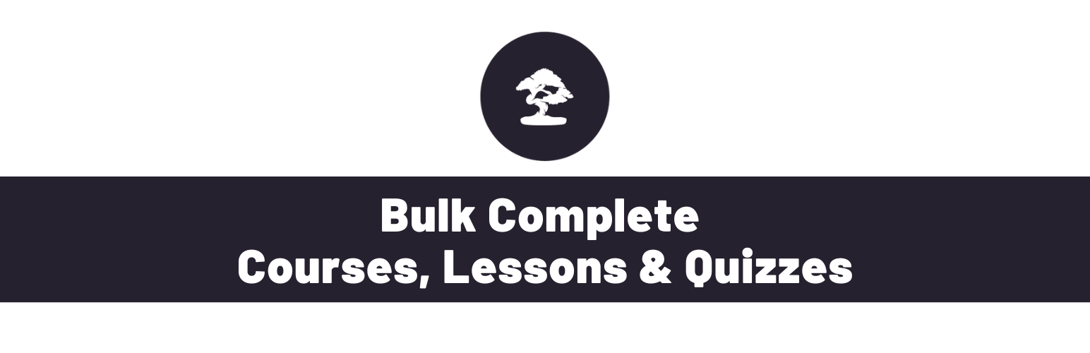 Manual Completions for Sensei LMS