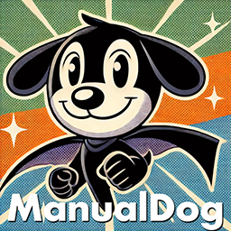 Manual Dog Icon