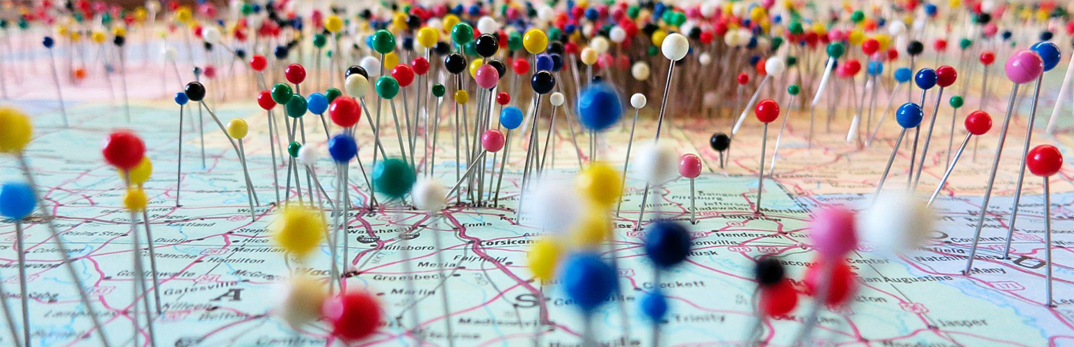 Map pins