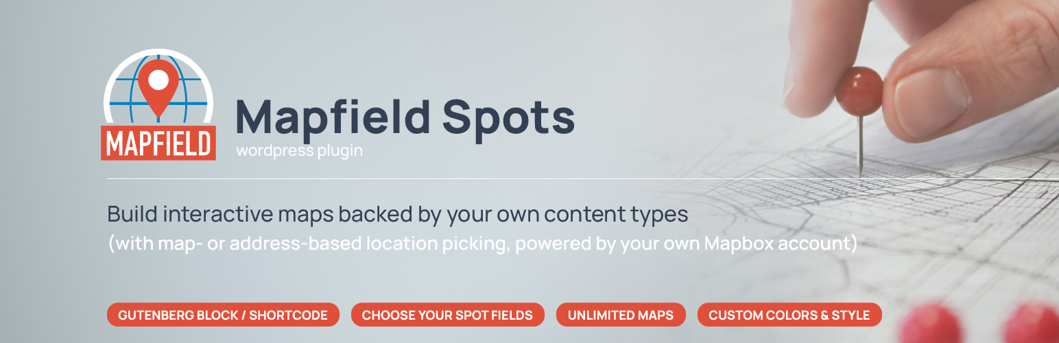 WordPress 外掛 Mapfield Spots 的封面圖片