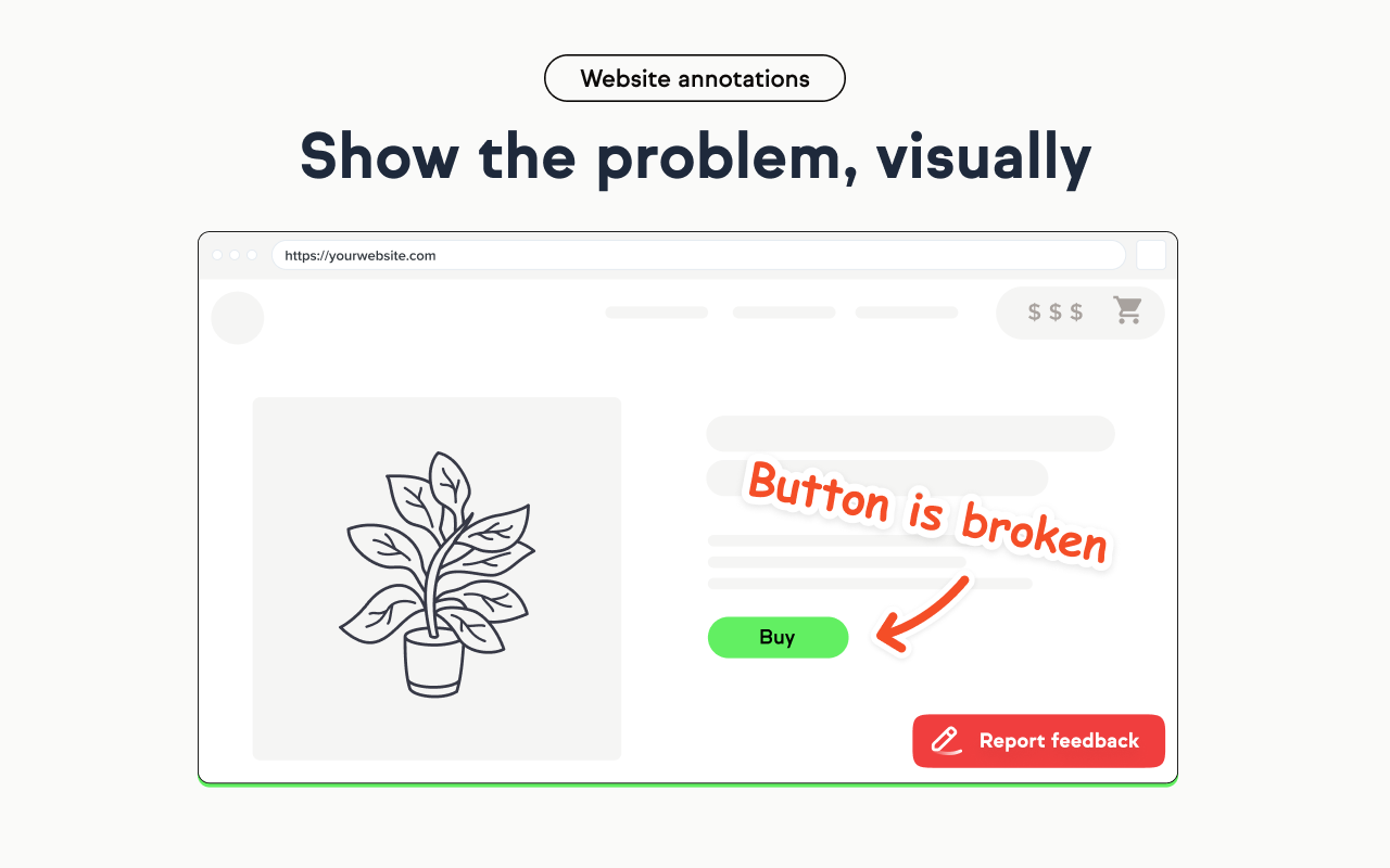 Show the problem visually