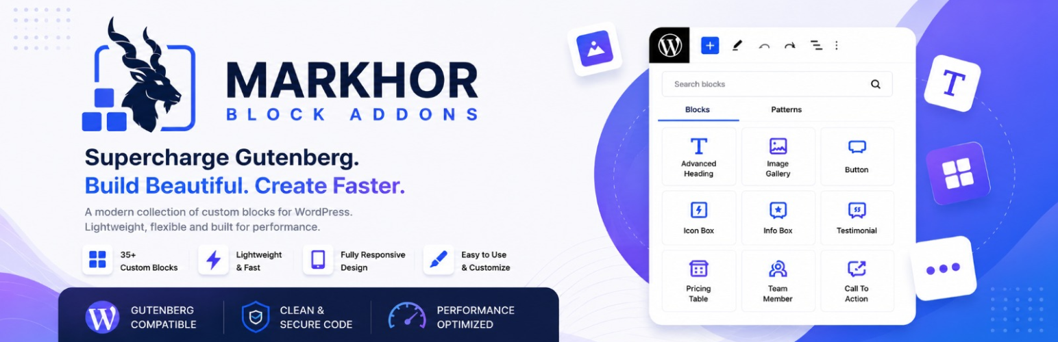 MARKHOR Block Addons