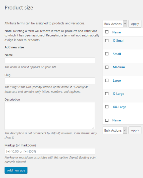 Note the addition of the “Markup (or markdown)” field on the bottom of the <code>Add new *attribute*</code> panel of the attribute editor.