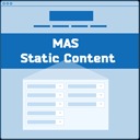 MAS Static Content Icon