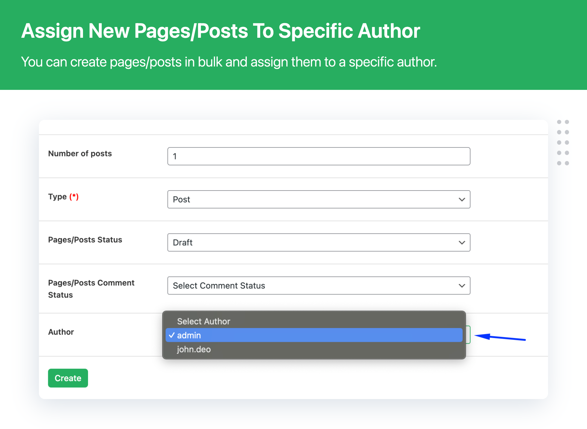 Mass Pages/Posts Creator