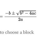 MathML Block Icon