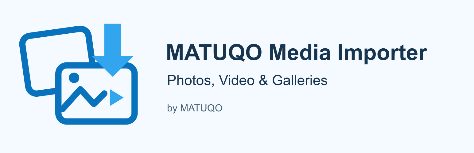 WordPress 外掛 MATUQO Media Importer 的封面圖片