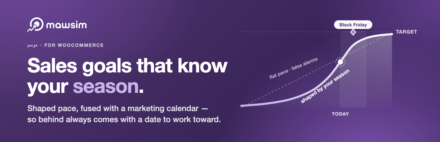 Mawsim – Sales Goals & Marketing Calendar for WooCommerce