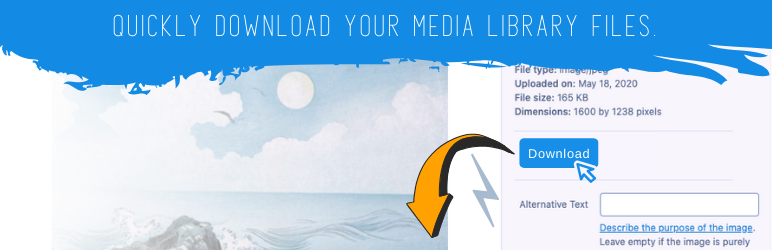 Media Library File Download