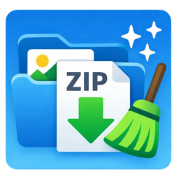 Media Export & Clean Icon