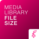 Media Library File Size Icon