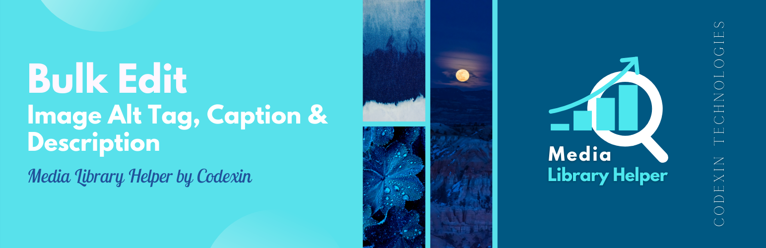 Media Library Helper — Bulk edit image ALT, caption & description