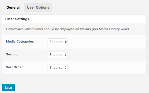 Plugin-wide Settings