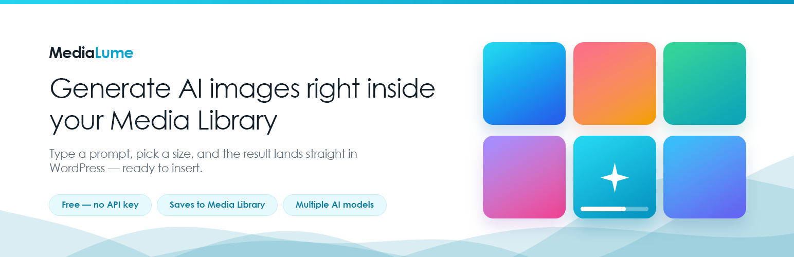 Media Lume – AI Image Generator for Media Library