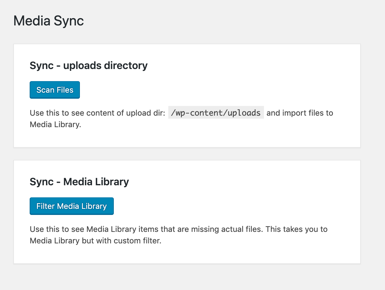 Media Sync