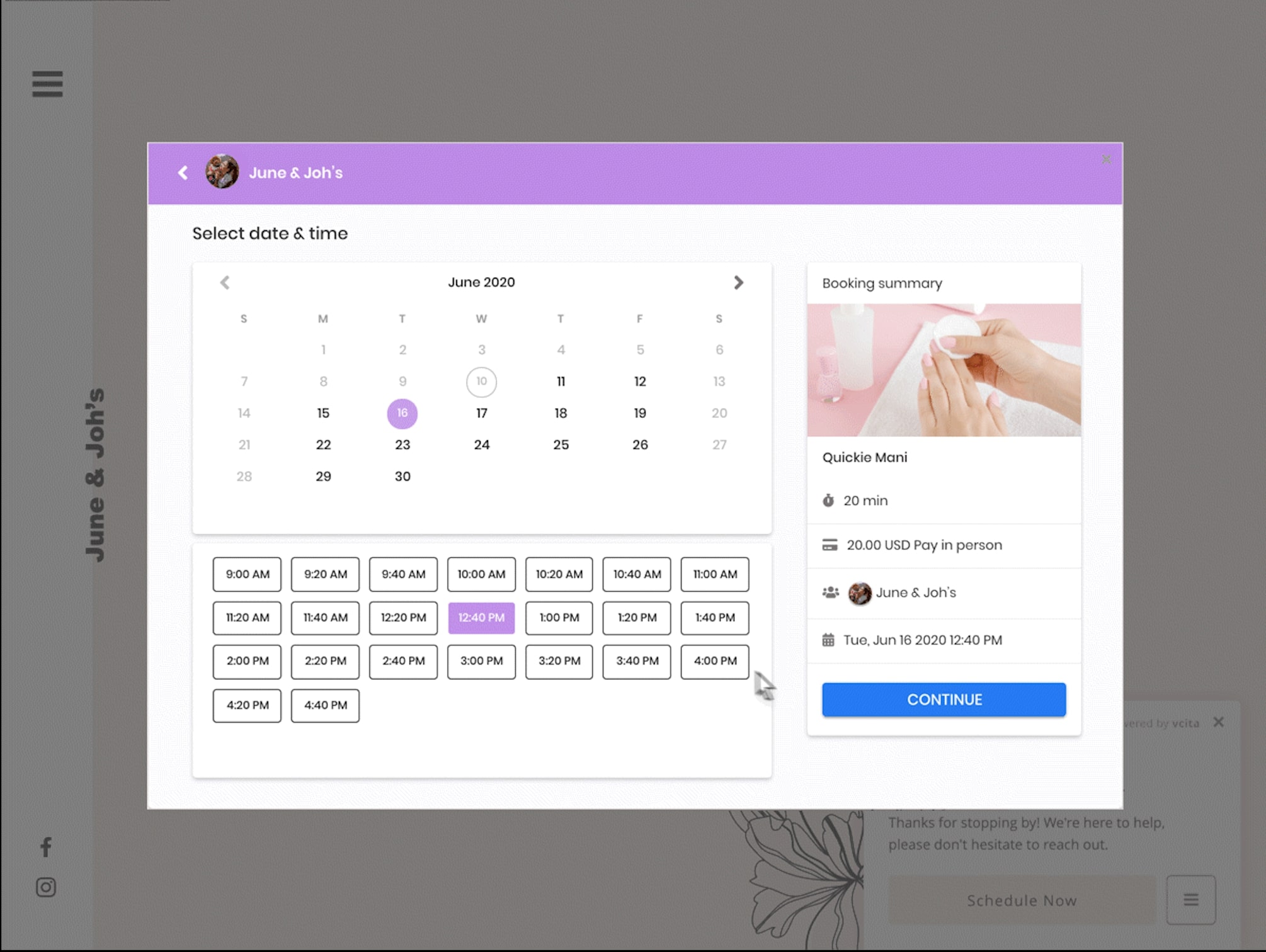 Online Booking &amp; Scheduling Calendar for WordPress by vcita