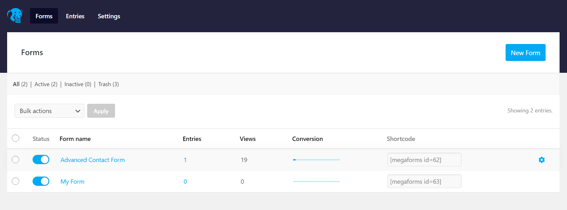 Contact Form By Mega Forms &#8211; Drag and Drop Form Builder