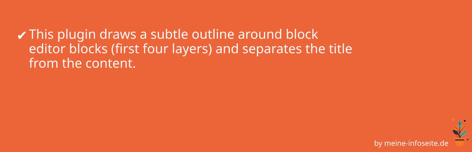Meine Infoseite: Block Highlighter