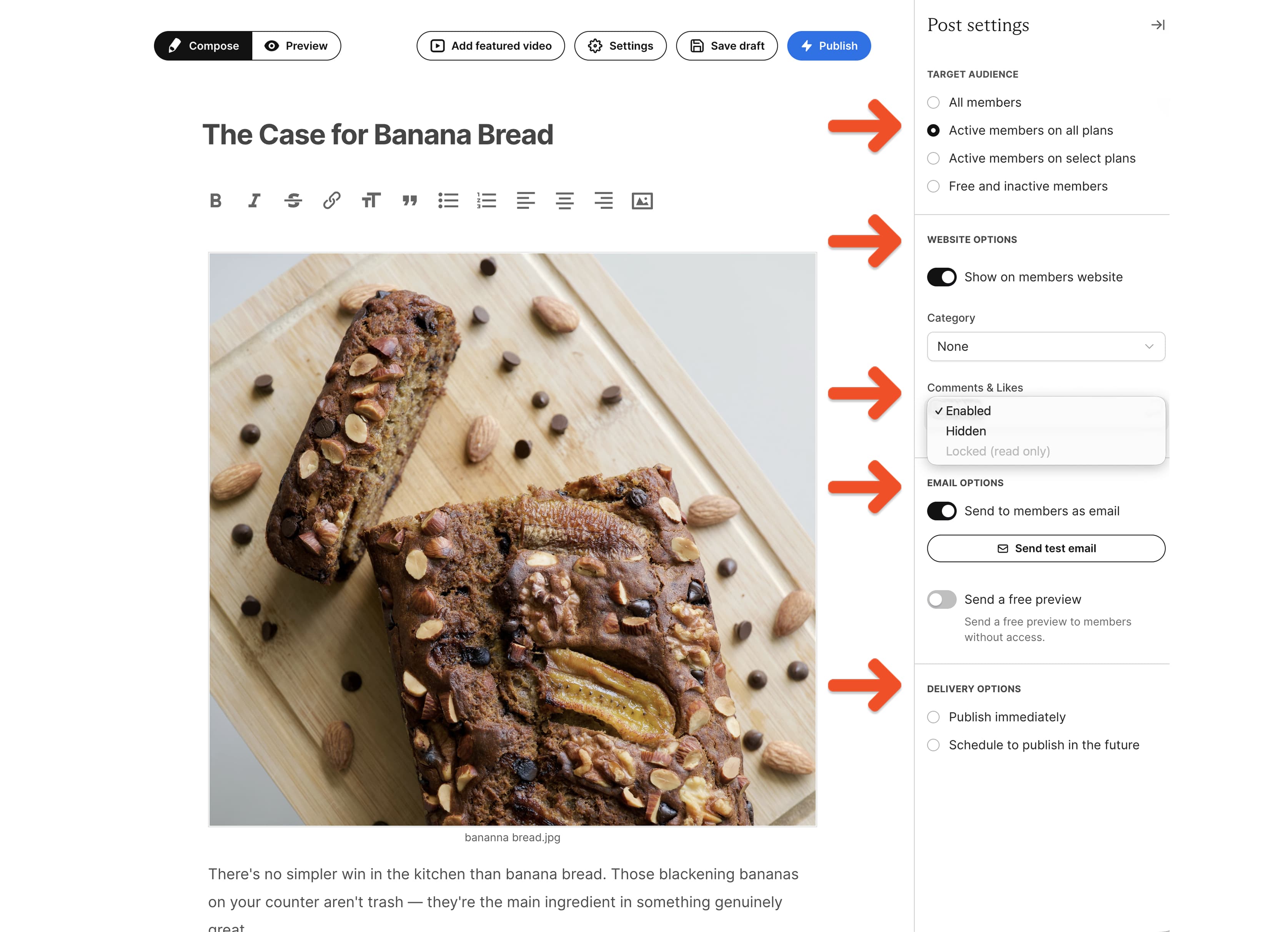 Create dynamic posts
