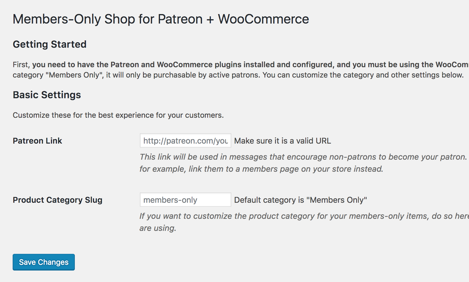 Members-Only Shop for Patreon + WooCommerce