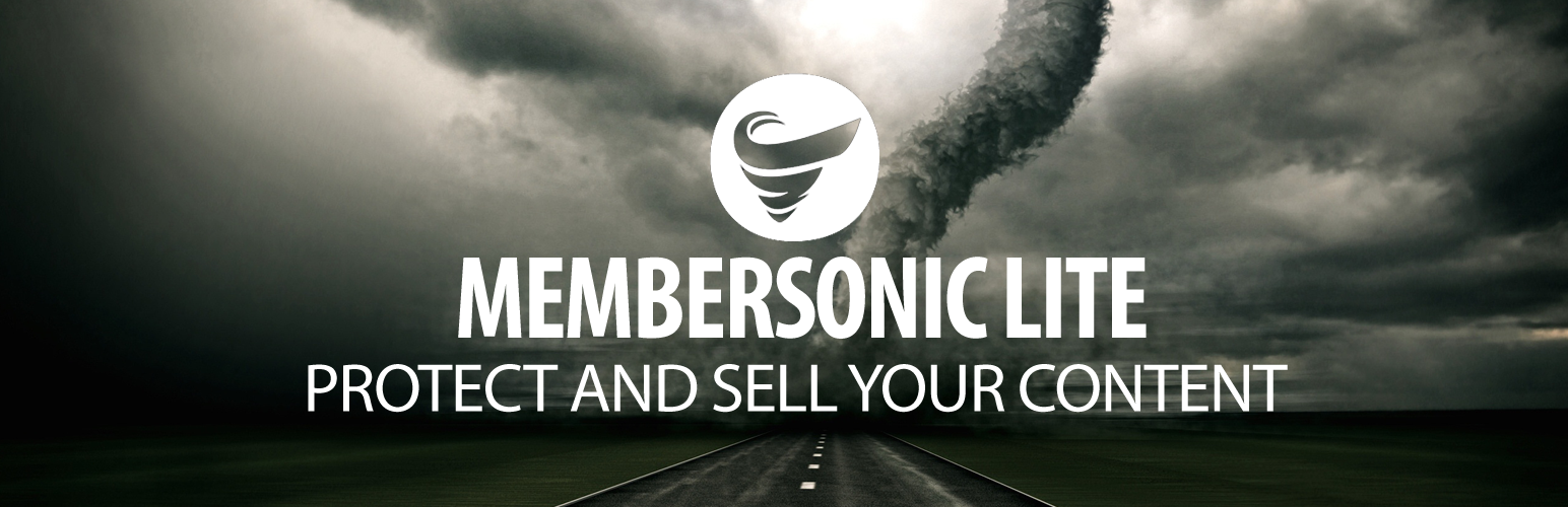 WordPress 外掛 MemberSonic Lite Membership Site Plugin 的封面圖片。