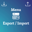 Menu Export Import logo