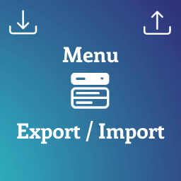 Menu Export Import logo
