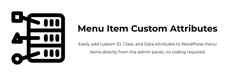 Menu Item Custom Attributes
