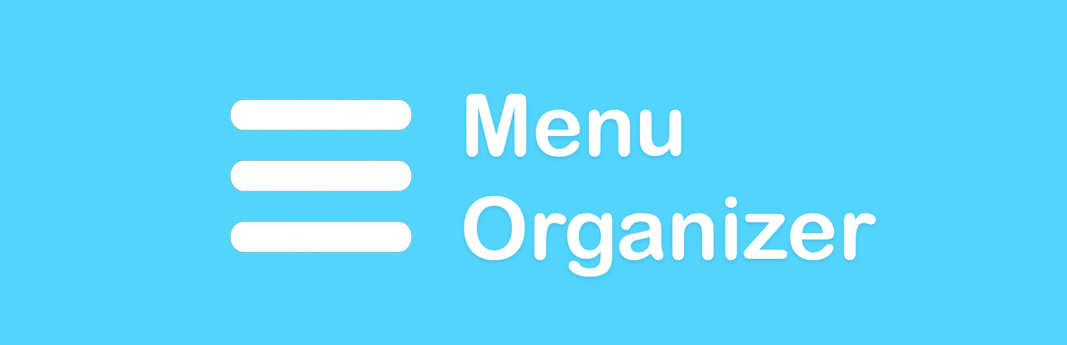 Menu Organizer
