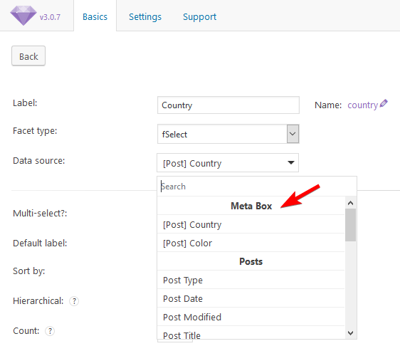 Meta Box &#8211; FacetWP Integrator