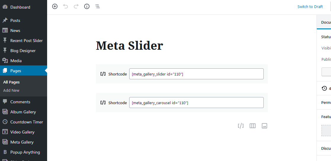 Meta Slider And Carousel With Lightbox Wordpress Plugin