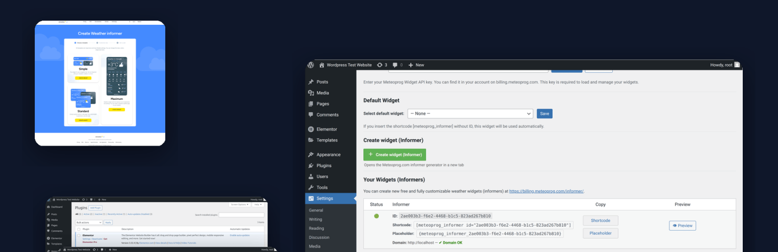 Weather Widget & Forecast by Meteoprog