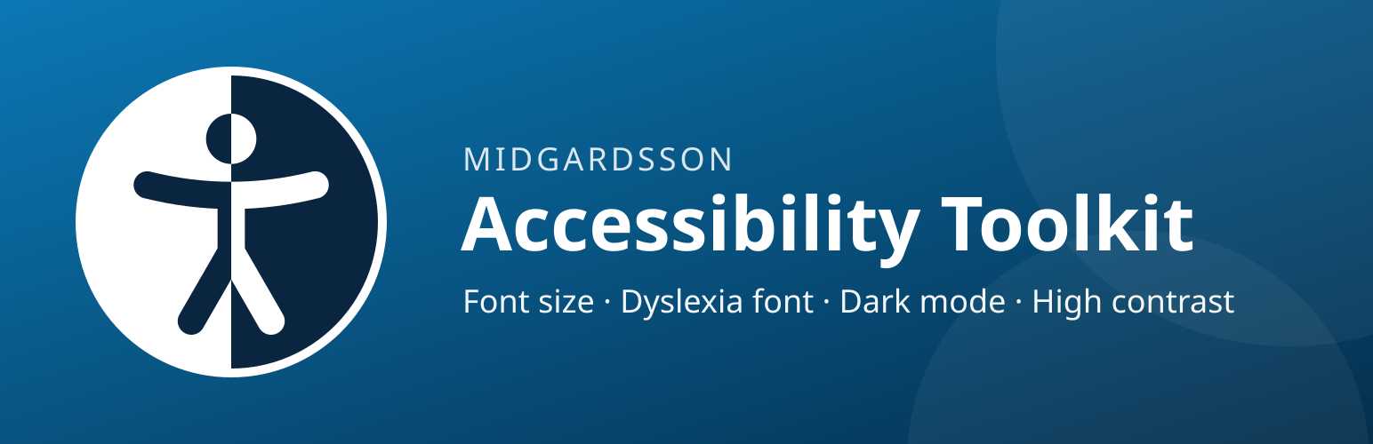 WordPress 外掛 Midgardsson Accessibility Toolkit 的封面圖片
