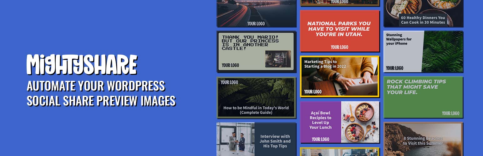 MightyShare – Auto-Generated Social Media Images