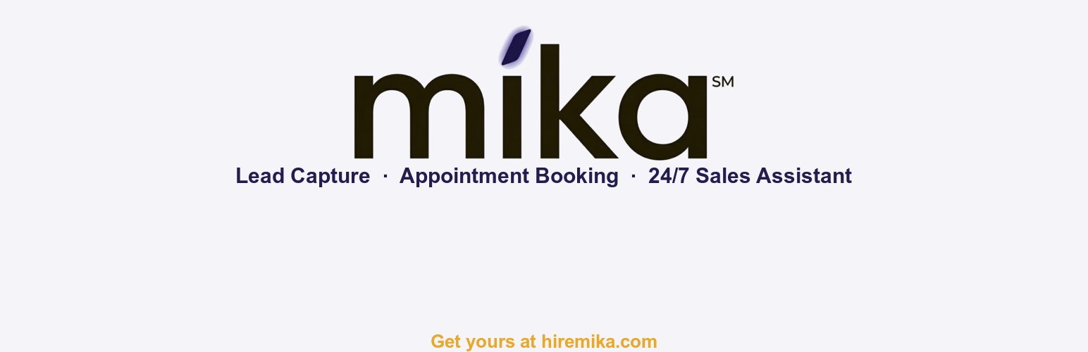 WordPress 外掛 Mika AI Chat 的封面圖片