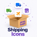 Milan's Shipping Icons For Woo