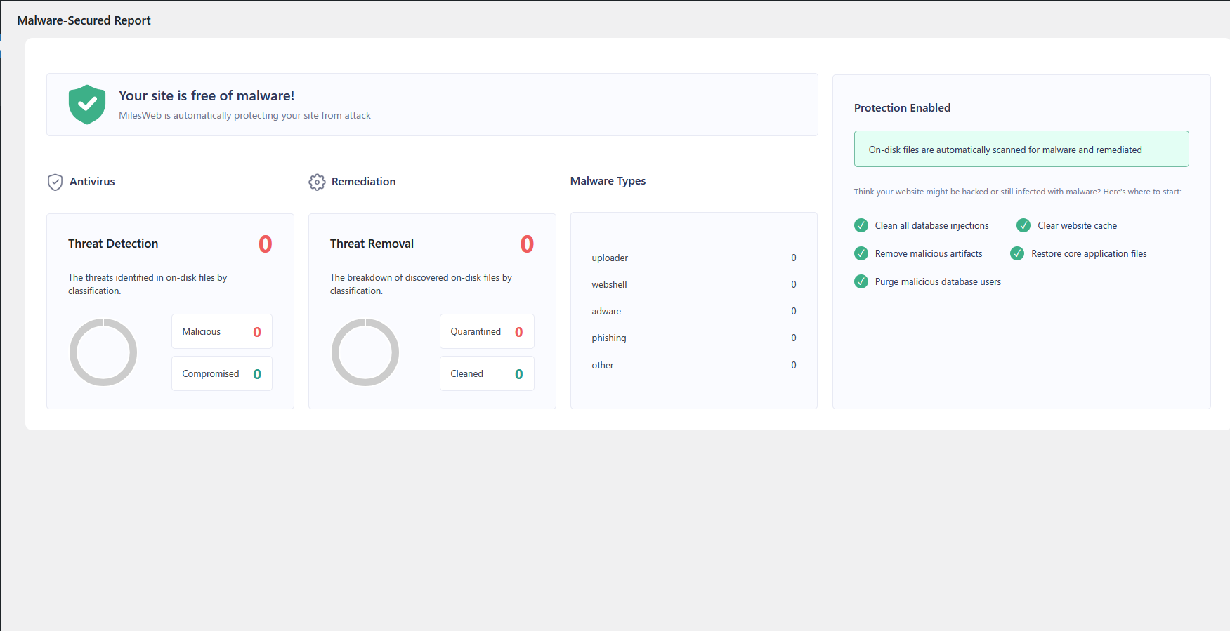 Active &amp; inactive plugins list with performance metrics.