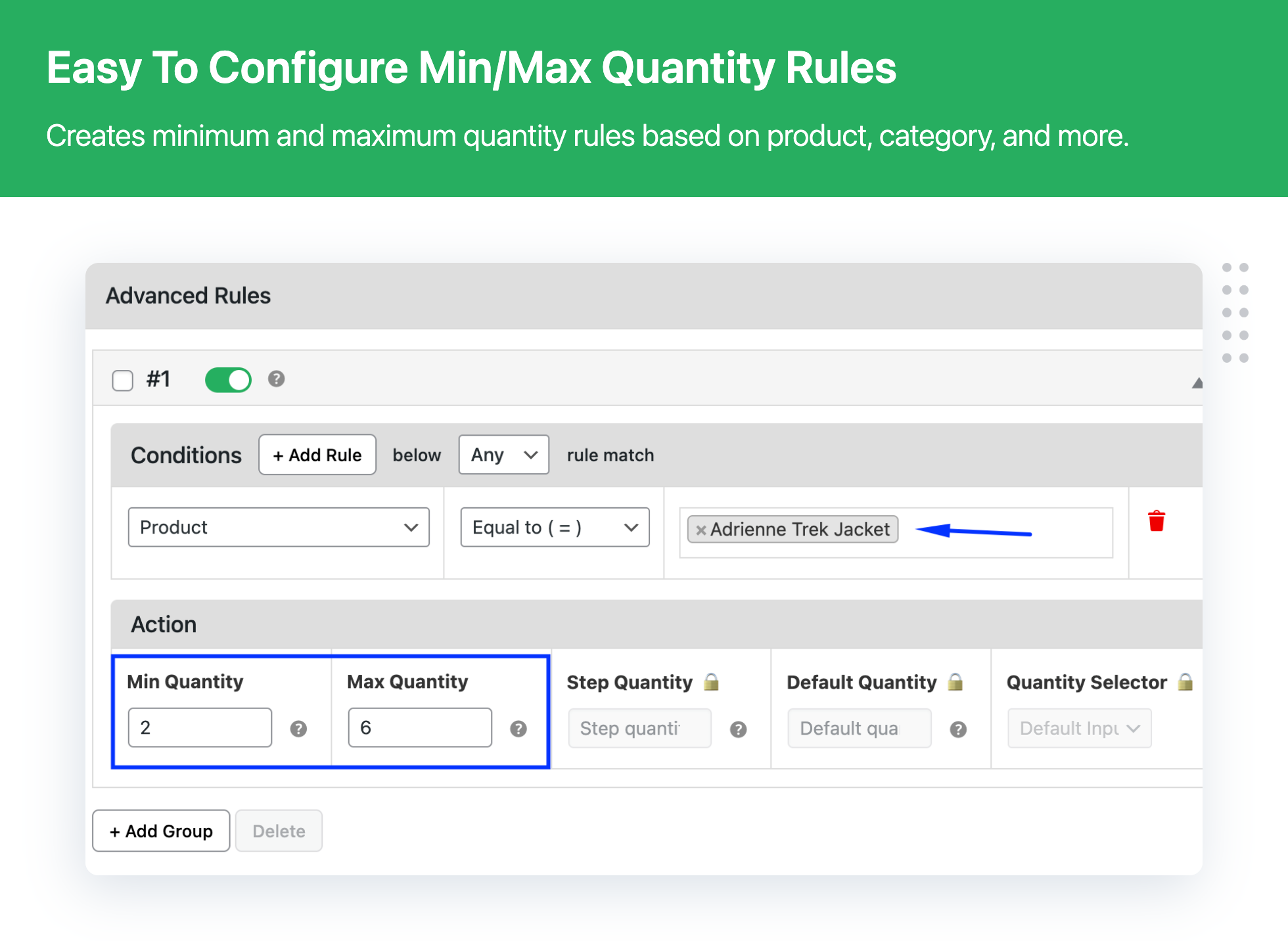 Minimum and Maximum Quantity for WooCommerce