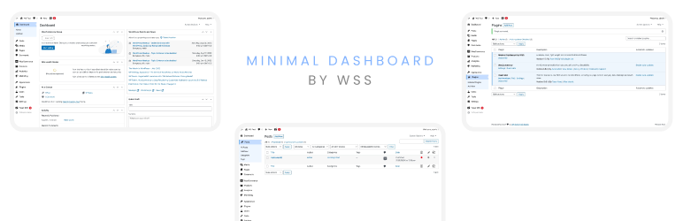 Minimal Dashboard by WSS