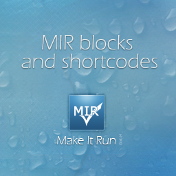 MIR blocks and shortcodes logo